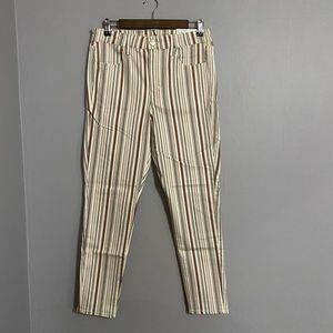 NWT Size 12 American Eagle High Rise Multicolored Striped Jeggings